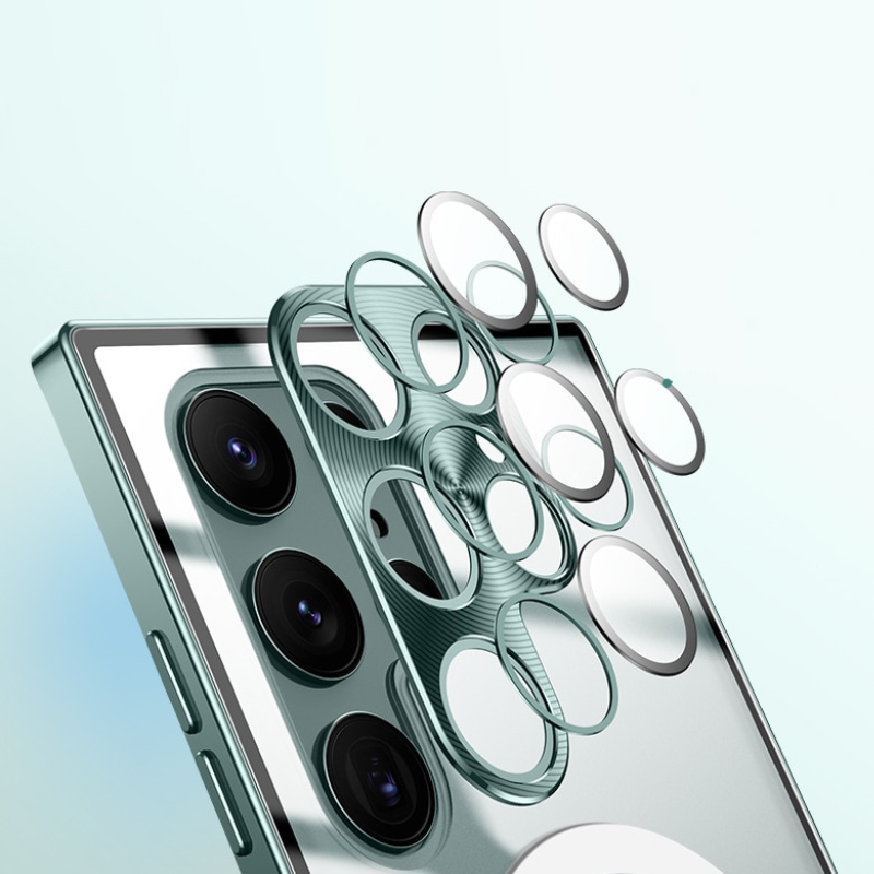 Case Samsung Magnética 360° Vidro Temperado MagSafe