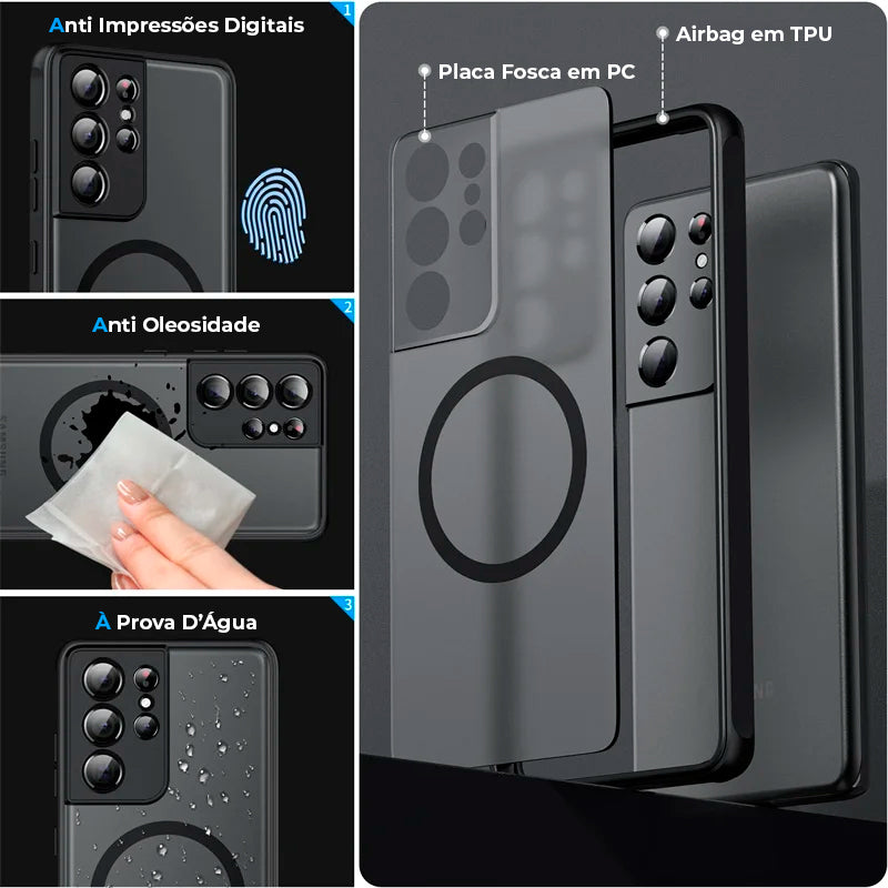 Case Samsung NanoPro Fosco com Tecnologia MagSafe