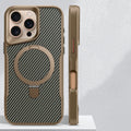 Case iPhone Nano Carbono Minimalista e carregamento MagSafe